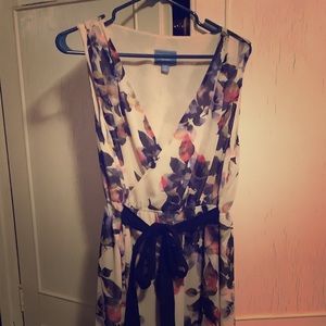Simply Vera floral faux wrap dress